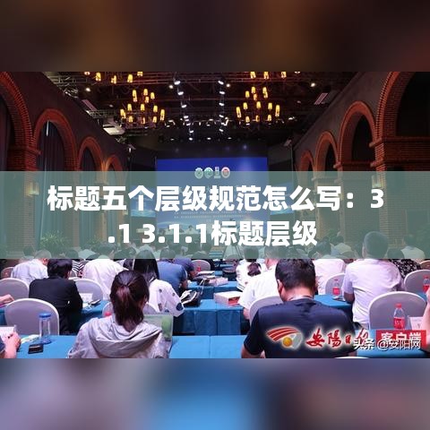 標(biāo)題五個(gè)層級(jí)規(guī)范怎么寫(xiě)：3.1 3.1.1標(biāo)題層級(jí) 