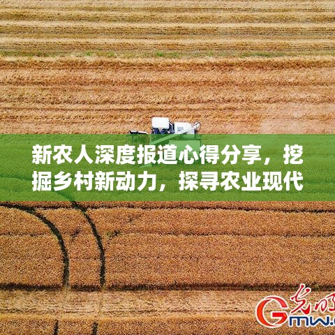 新農(nóng)人深度報道心得分享，挖掘鄉(xiāng)村新動力，探尋農(nóng)業(yè)現(xiàn)代化之路