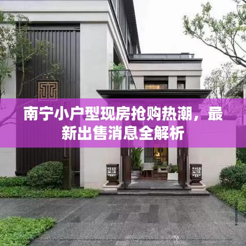 南寧小戶型現(xiàn)房搶購熱潮，最新出售消息全解析