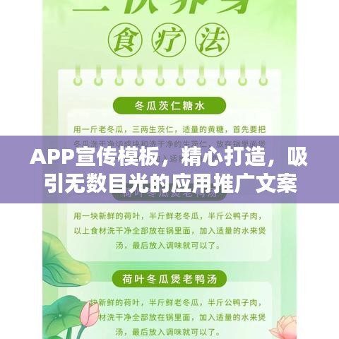 APP宣傳模板，精心打造，吸引無(wú)數(shù)目光的應(yīng)用推廣文案